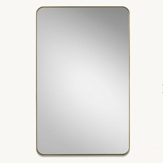 Restoration Hardware | Cameron Inset Medicine Cabinet in Brushed Brass
