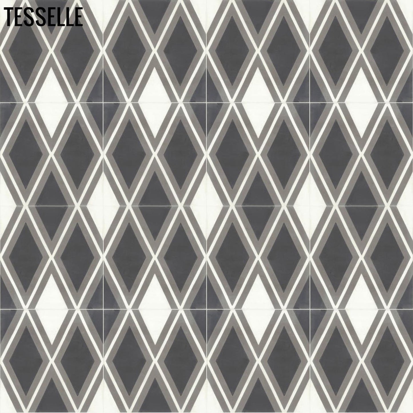 Tesselle | Merino Lacara 8" Square Cement Tile