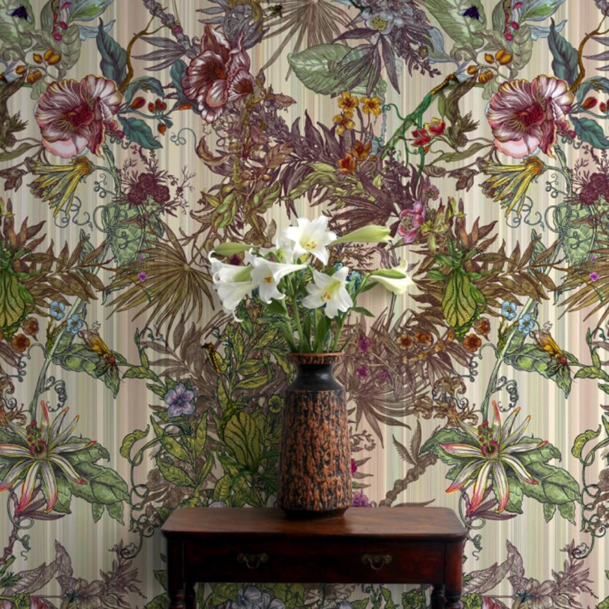 Timorous Beasties | Opera Botanica Superwide Wallpaper