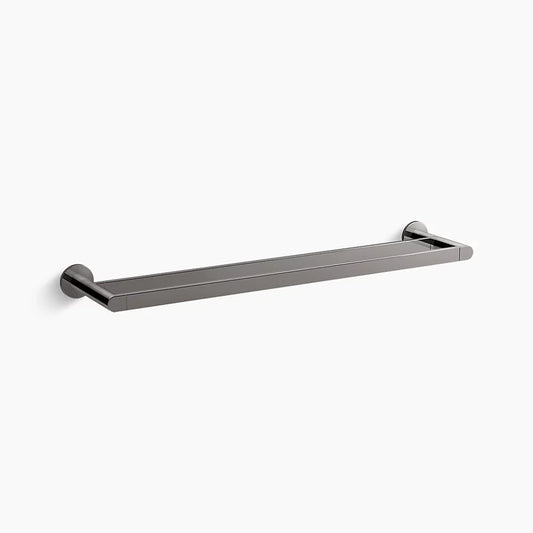 Kohler | Composed 24" Double Towel Bar Vibrant Titanium