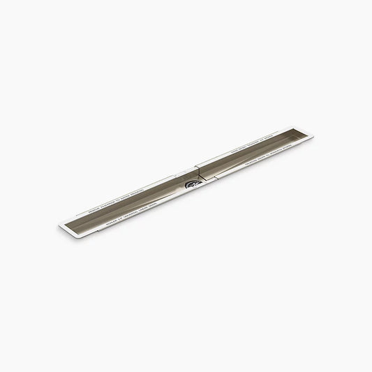 Kohler | 2½″ x 36–60″ Adjustable Linear Shower Drain Chassis Stainless Steel & Brass