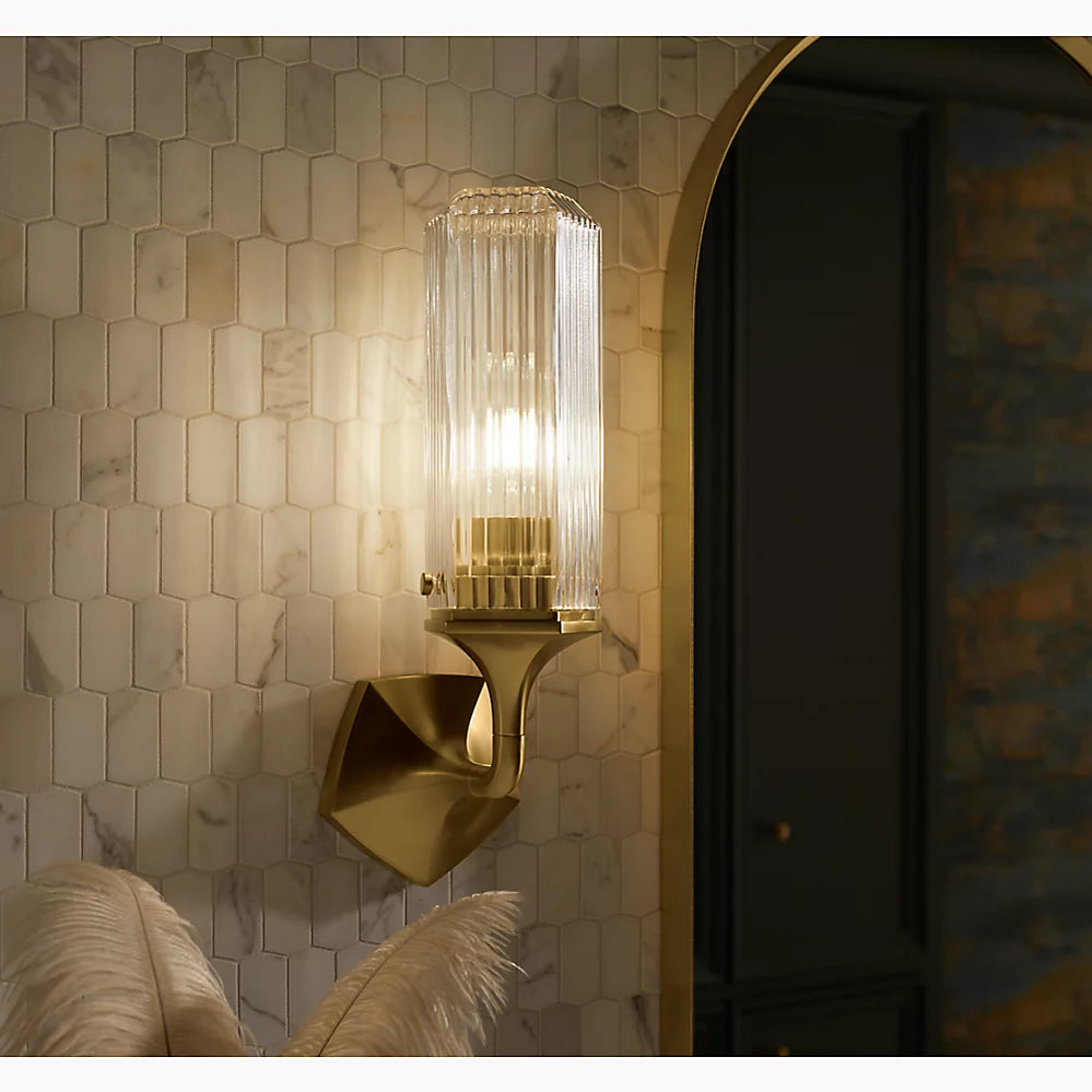 Kohler | Occasion One‑Light Sconce 16.5″ Brushed Moderne Brass