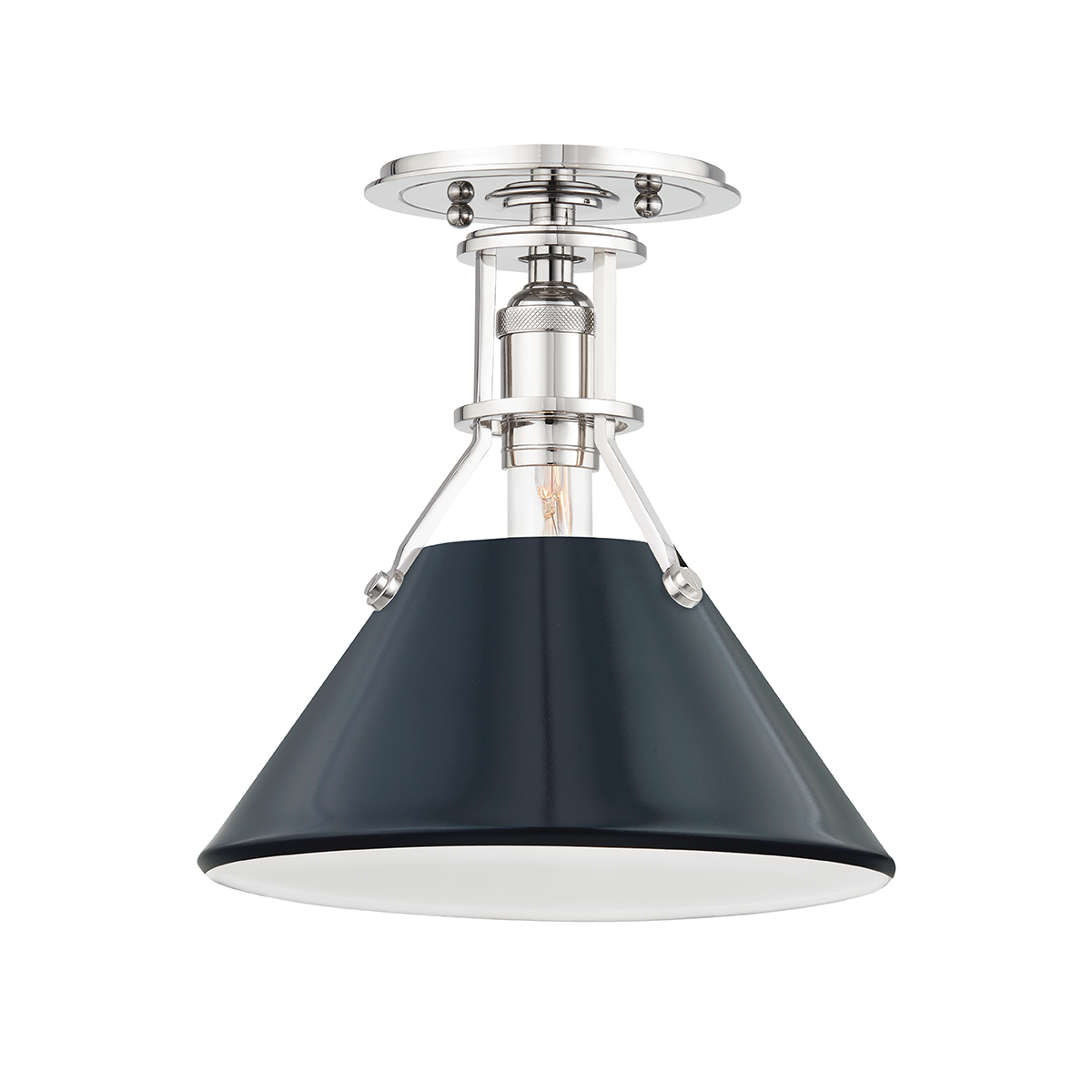 Hudson Valley | Painted No.2 Semi Flush 9.5"  Main Image