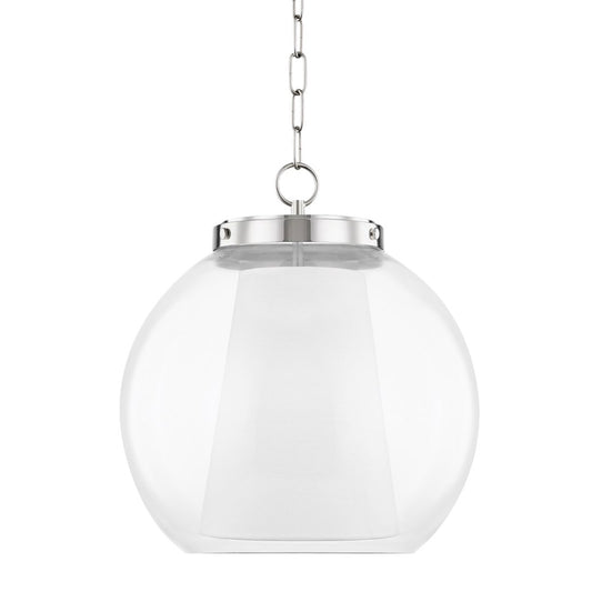 Mitzi | Sasha Pendant in Polished Nickel