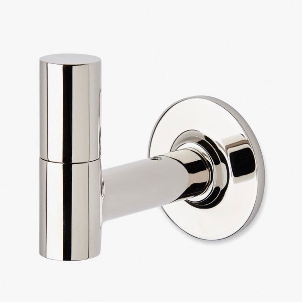 Waterworks | Bond Robe Hook in Nickel