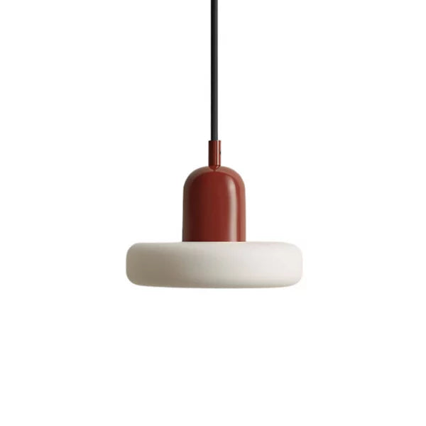 In Common With | Puck Pendant in Oxide Red