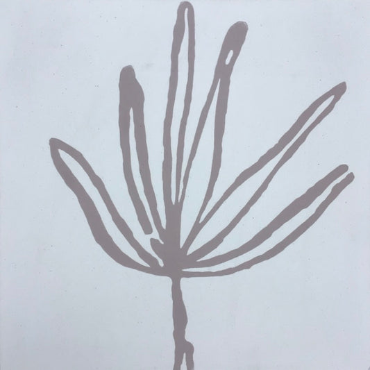 Concrete Collaborative | 8x8 Indio Agave in Ivory White with Lilac Accent