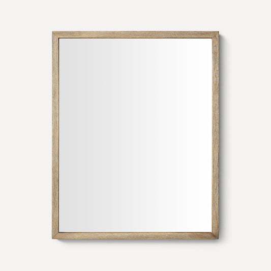 Robern | Craft Series Thin Framed Wood Mirror 24 x 30 x 1-1/2 in Light Burnt Oak