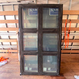 Kolbe | VistaLuxe Black Lrg Double Casement Window 48 x 84