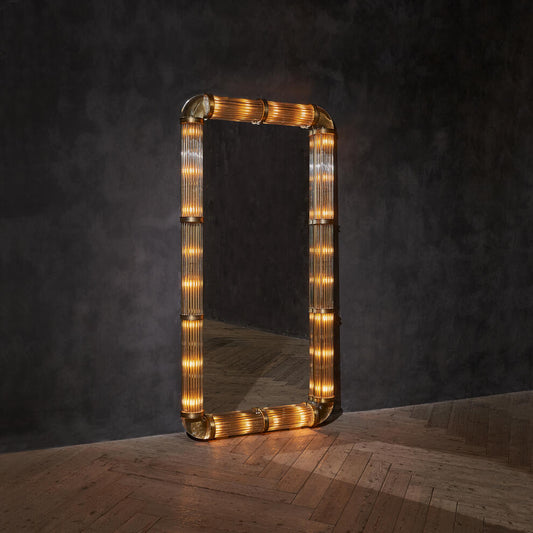 Timothy Oulton | Newton Tall Mirror in Bronze