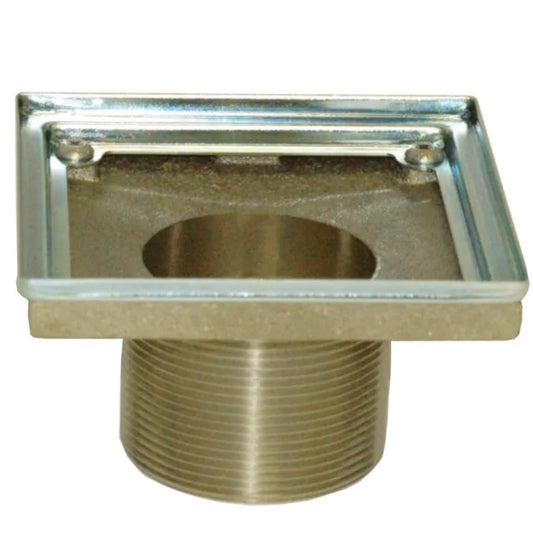 Newport Brass | 4‚Äù Square Shower Drain Throat