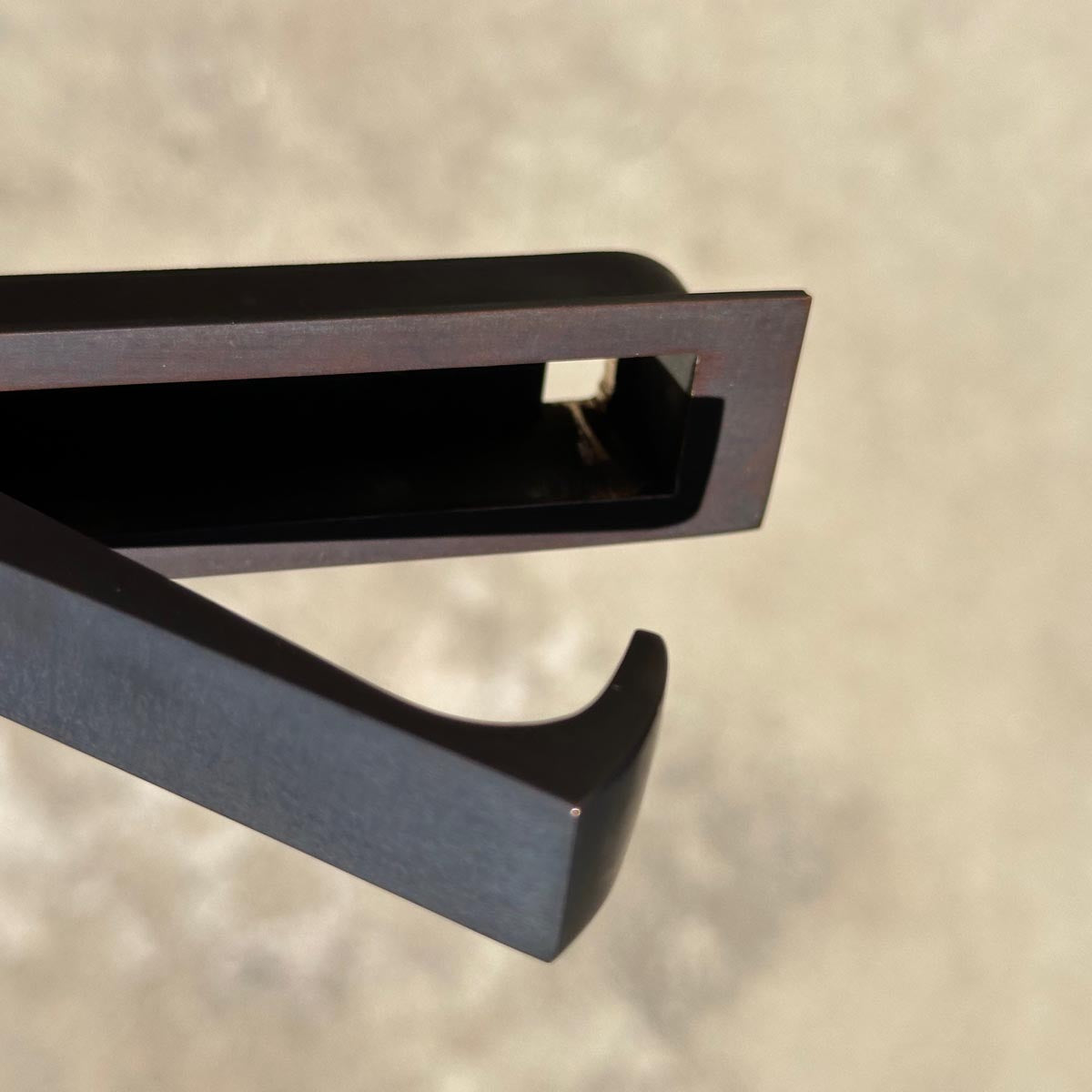 Designer Doorware | Heavy Duty Edge Pull in Oil Rubbed Bronze