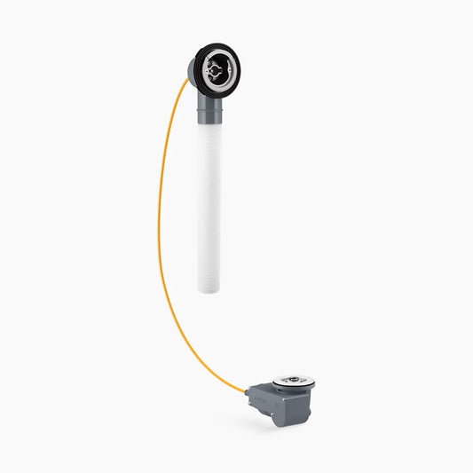 Kohler | PureFlo Rough-in cable drain, PVC, 45" cable, less horizontal tube