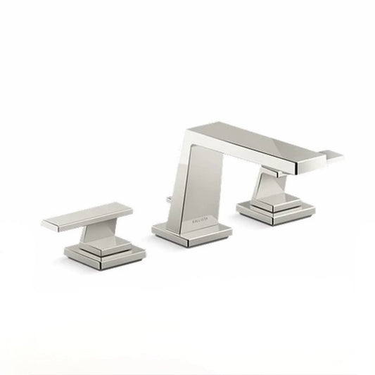 Kallista | Klyne Sink Faucet, Pure Spout, Lever Handle in Nickel Silver