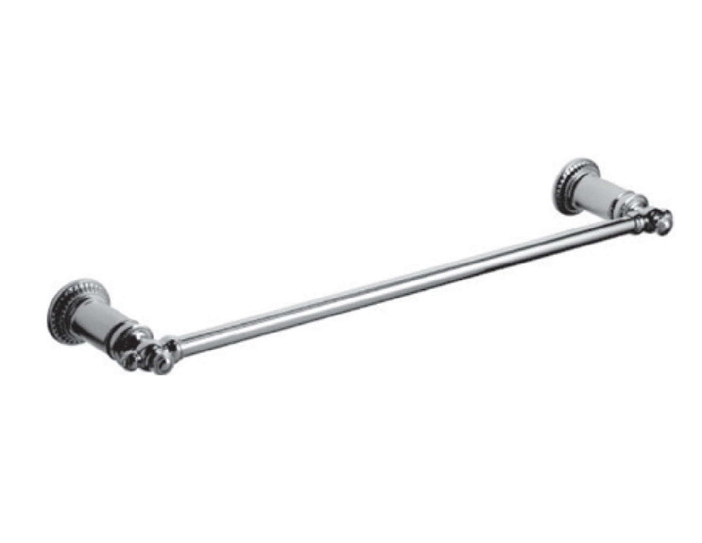 Vissoni | 18" Towel Bar Platinum