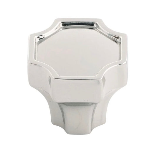 Belwith Keeler | Monarch 1-1/4" Scalloped Cabinet Drawer Knob Pol Nickel x 6