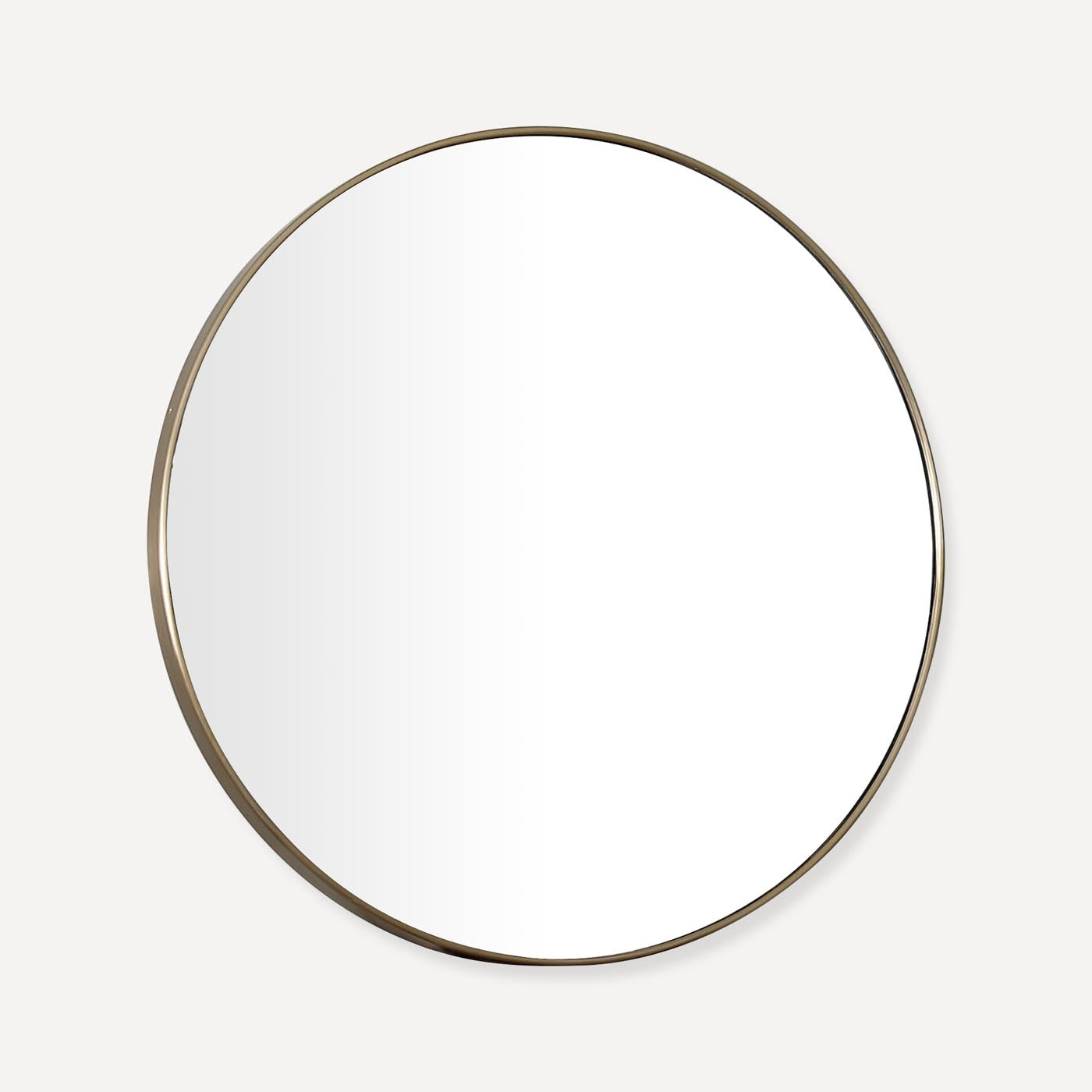 Robern | Round Metal Mirror 30 x 1-7/16 in Brass