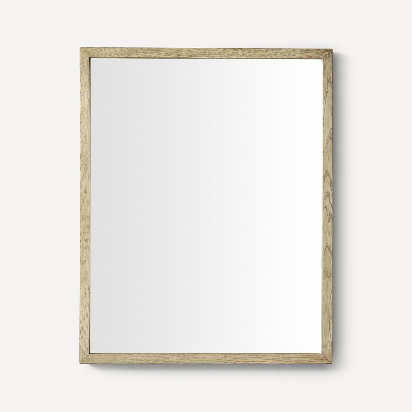 Robern | Thin Framed Wood Mirror 24 x 30 x 1-1/2 in Rustic Oak