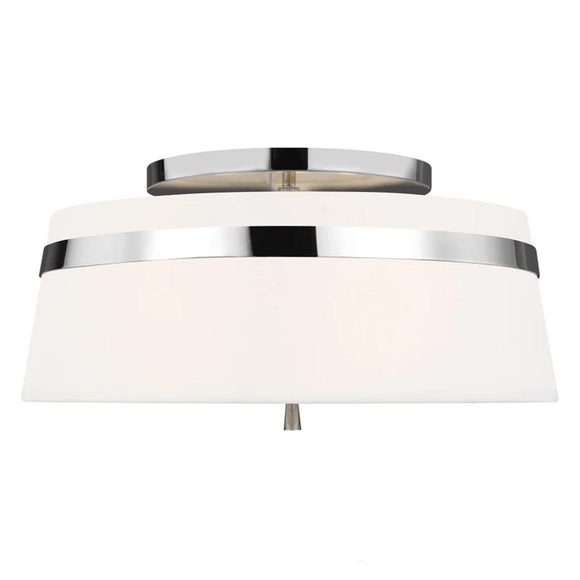 Visual Comfort | Cordtlandt 19 in Wide Semi-Flush Ceiling Fixture