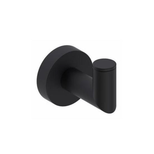 Kartners | Oslo Single Robe Hook in Matte Black