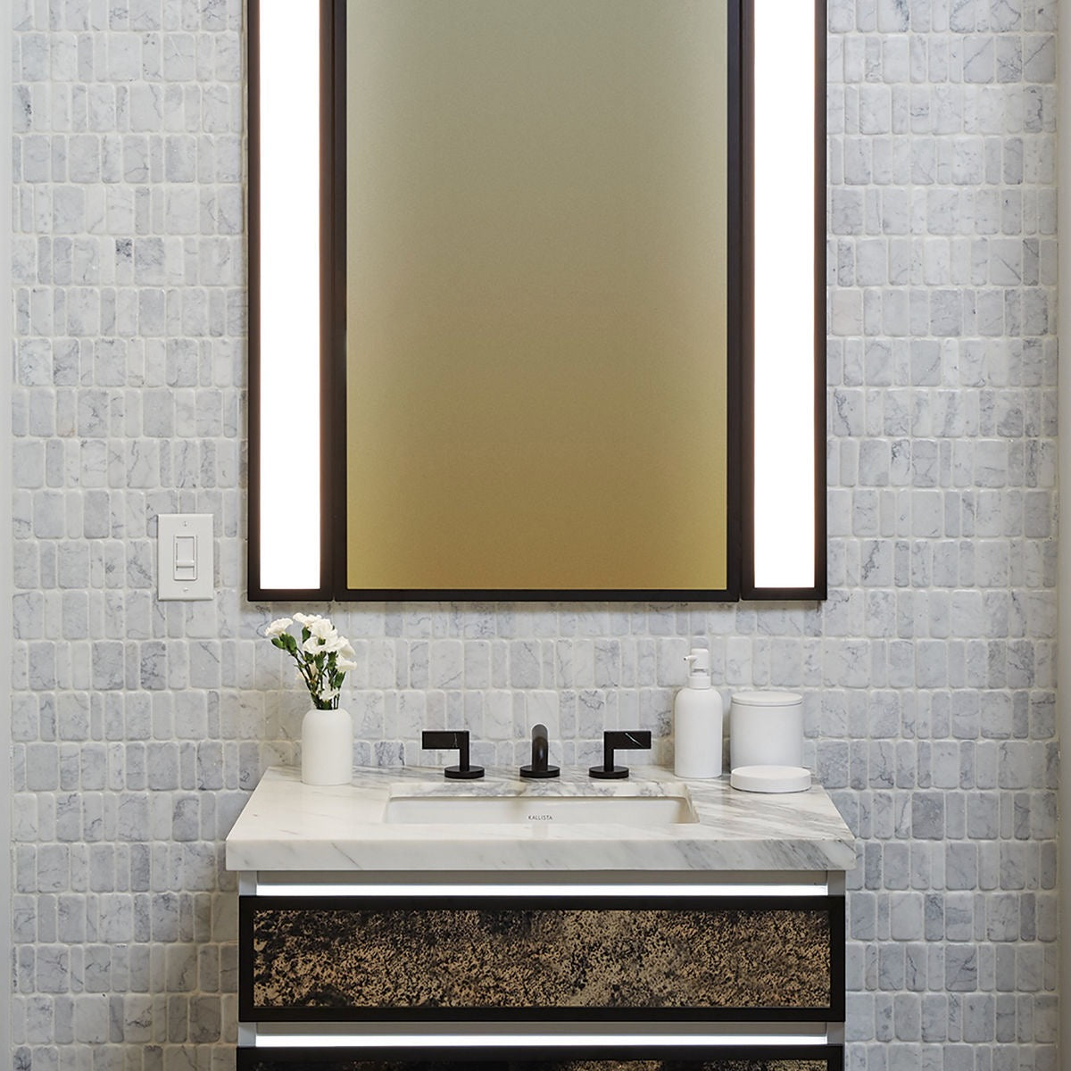 Ann Sacks | Pala Rectangle Stone Mosaic Tile