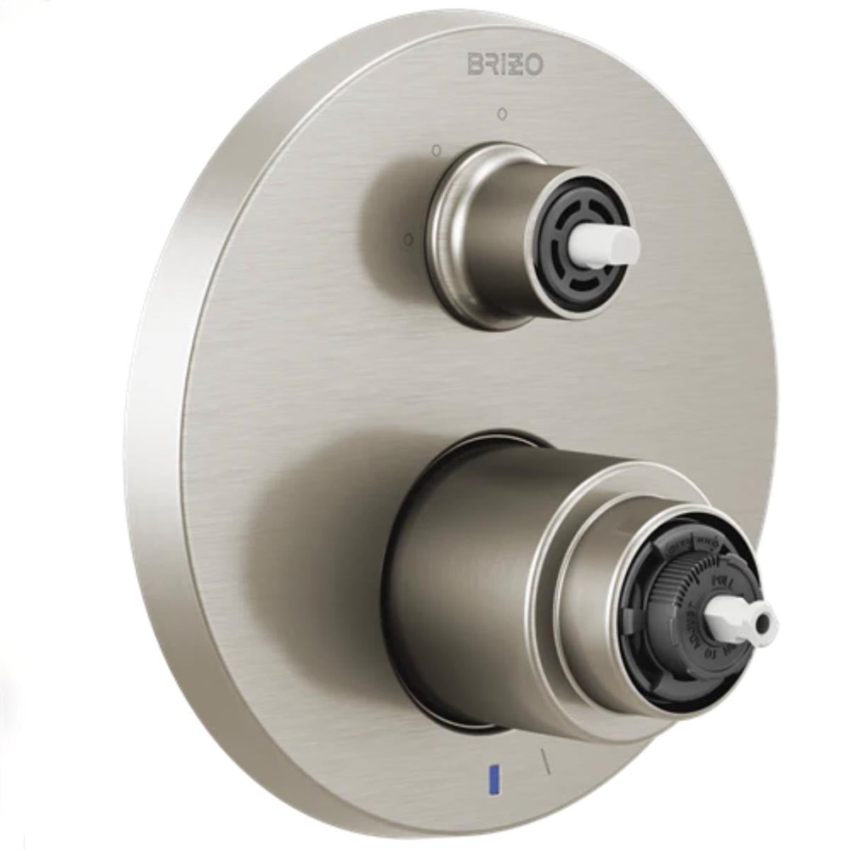 Brizo - Litze Pressure Balance Valve With Integrated 3-Function Diverter Trim - Less Handles