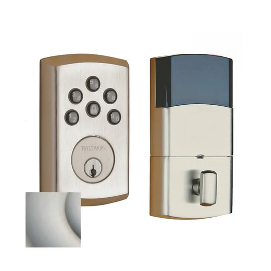 Baldwin | Keyless Entry Soho AC Zigbee Deadbolt in Satin Nickel