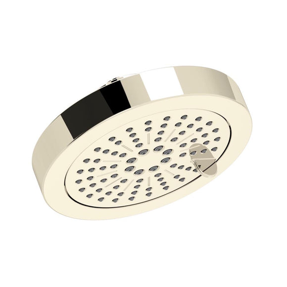 Rohl | 6” Round 6 Function Showerhead in Polished Nickel