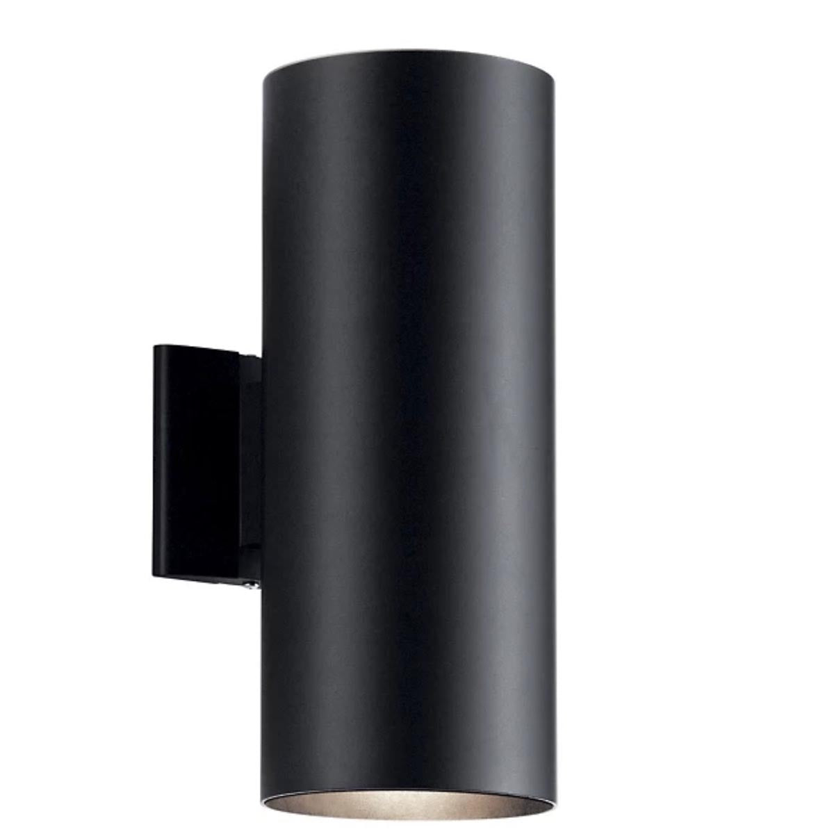 Kichler | Outdoor Up/Down Cylinder Wall Sconce in Black