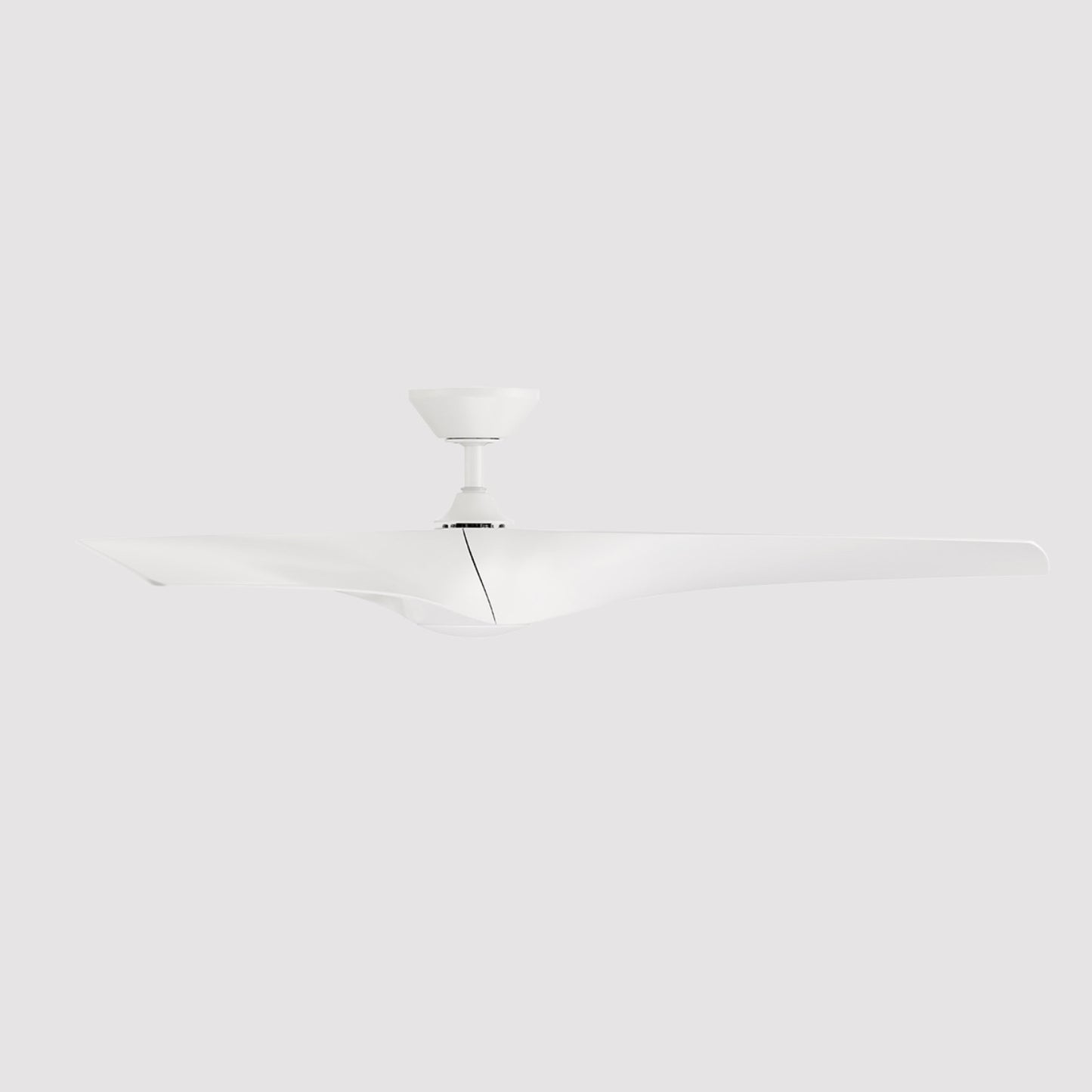 Modern Forms | Zephyr 52" Downrod Ceiling Fan in Matte White