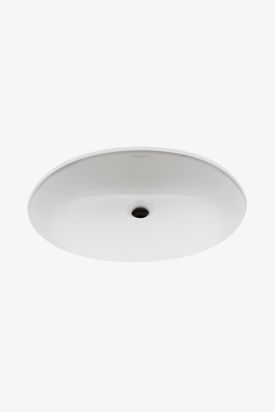 Waterworks | Clara Undermount Oval Vitreous Lav Sink