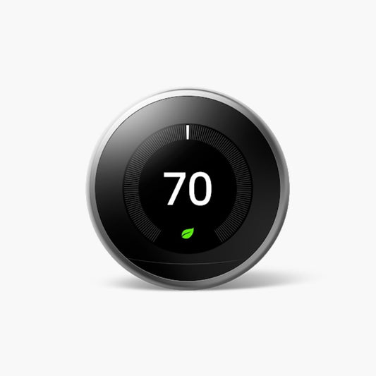 Google | Nest Learning Thermostat in Stainless Steel