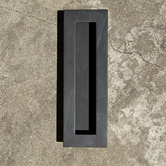 Designer Doorware | Rectangle Flush Pull 200x65 in Oil Rubbed Bronze