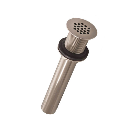 Trim to the Trade | 2 Piece PO Plug Grid Drain in Polished Nickel