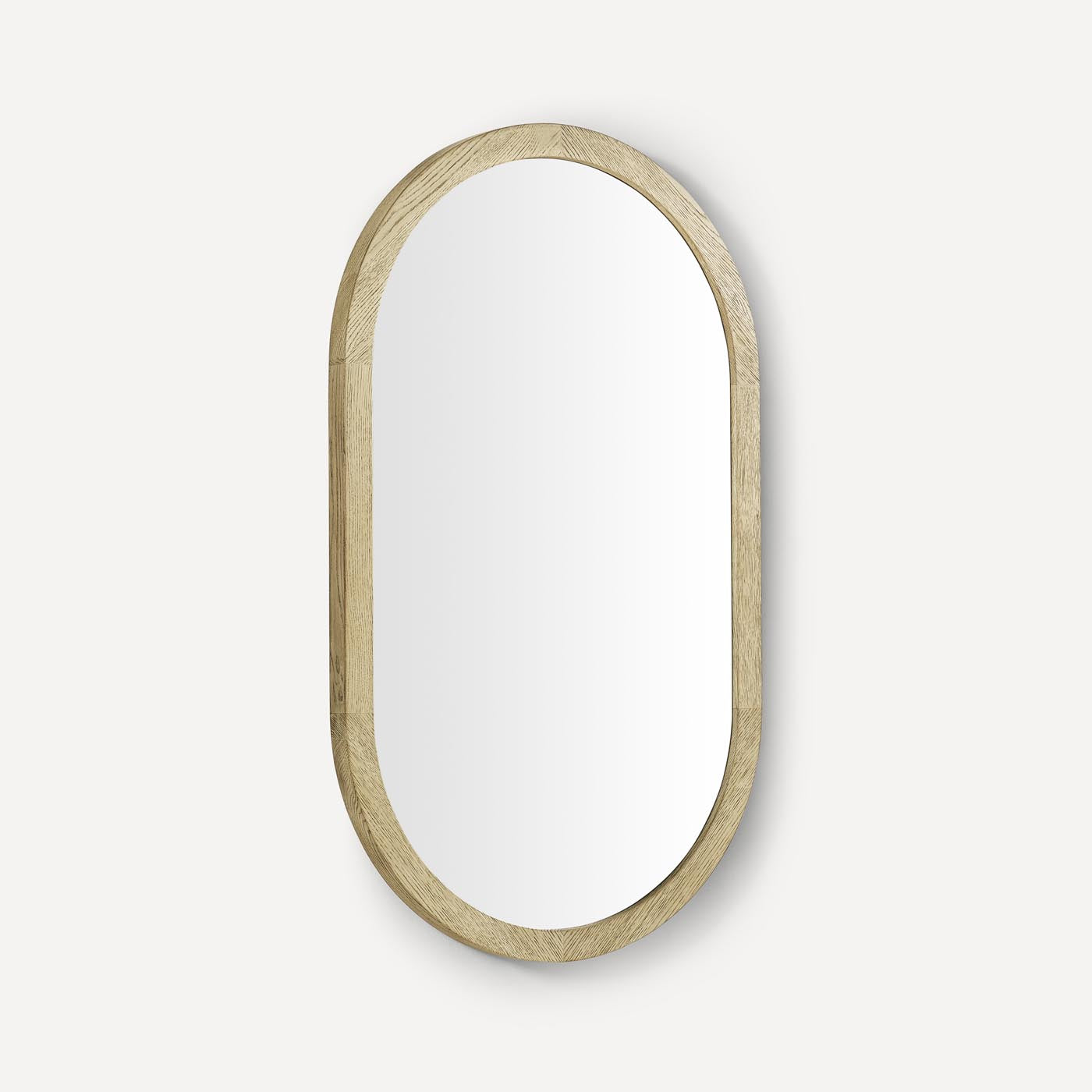 Robern | Pill Wood Mirror 24 x 40 x 1-7/16 in Rustic Oak