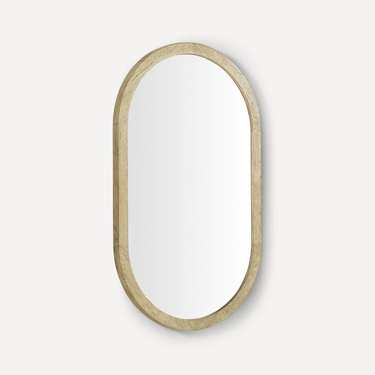 Robern | Pill Wood Mirror 24 x 40 x 1-7/16 in Rustic Oak