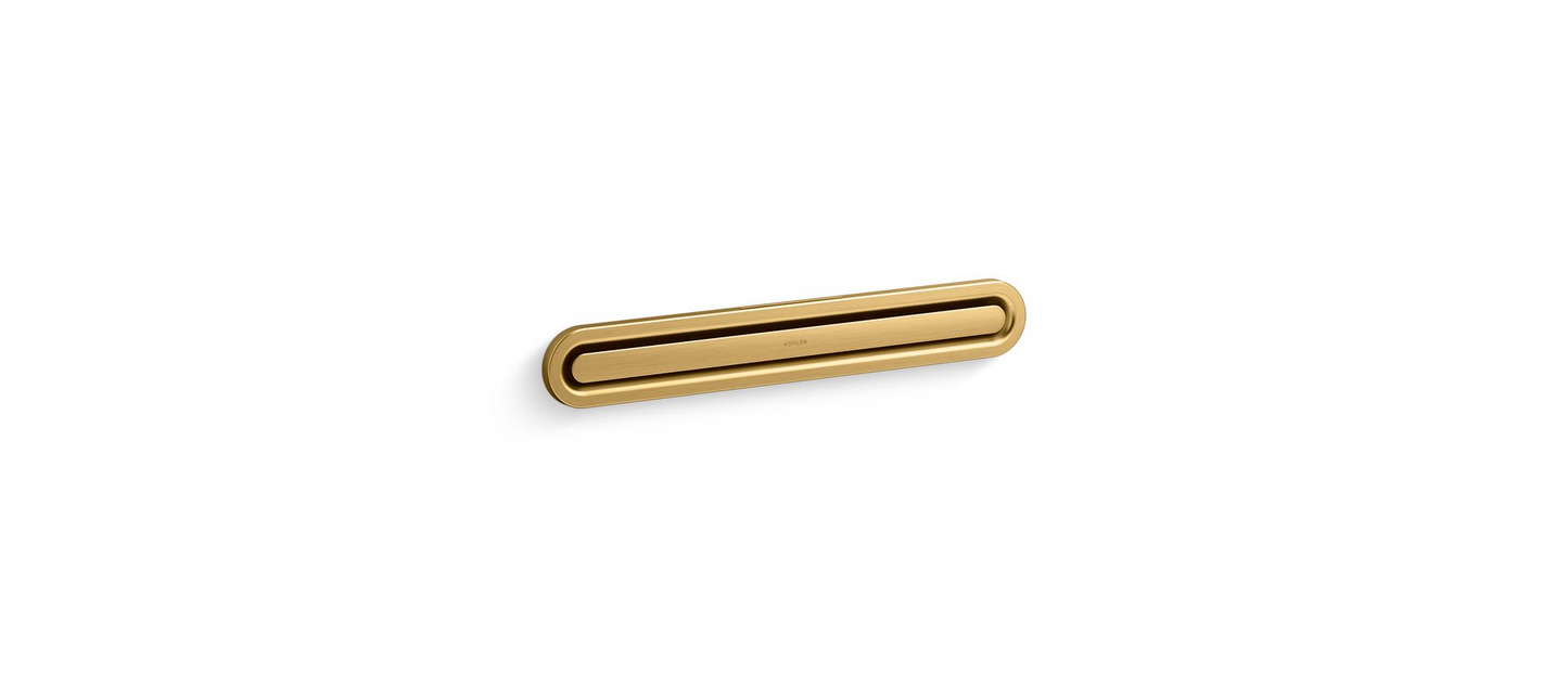 Kohler | Invigoration Series Linear Steamhead in Vibrant Brushed Moderne Brass