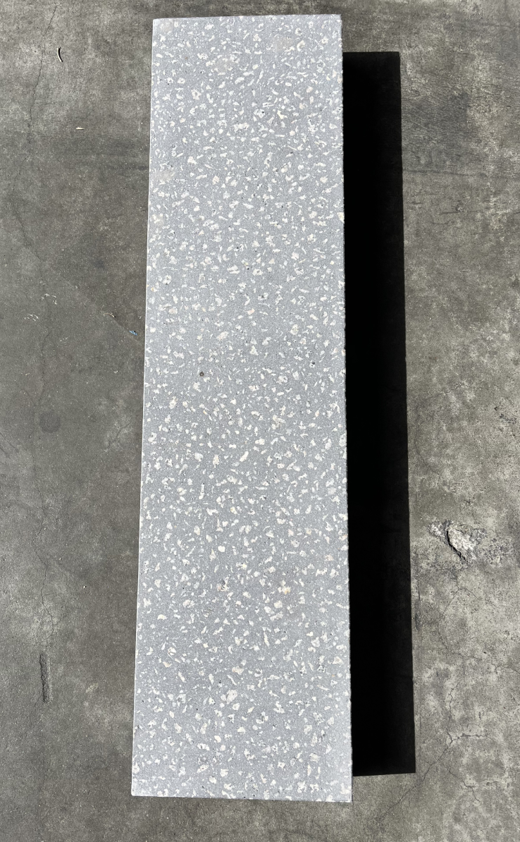 Concrete Collaborative | Trails Mid Grind Ebony Pavers 6-1/8"x24"