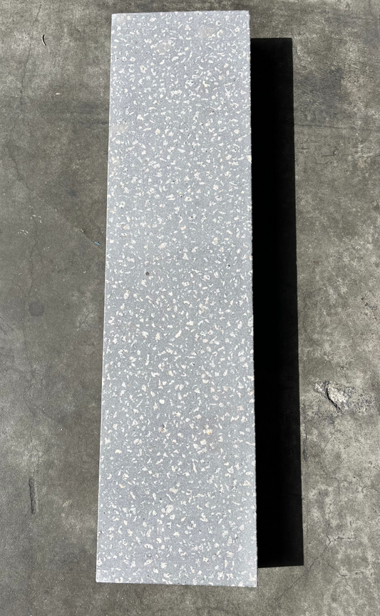 Concrete Collaborative | Trails Mid Grind Ebony Pavers 6-1/8"x24"
