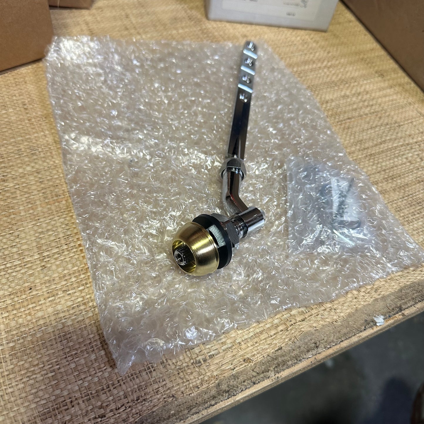 Newport Brass | Tank Lever Mechanism in Satin Brass