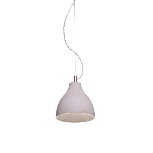 Decode | Heavy Pendant Light, Medium - Light Grey - Shade Only