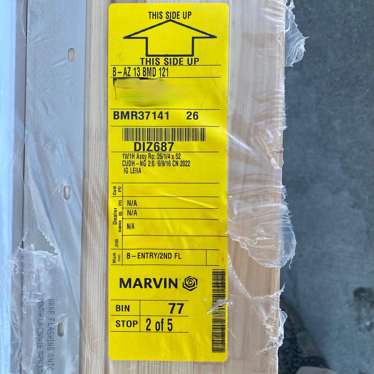 Marvin | Ultimate Double Hung Window  RO 26-1/4"x52"