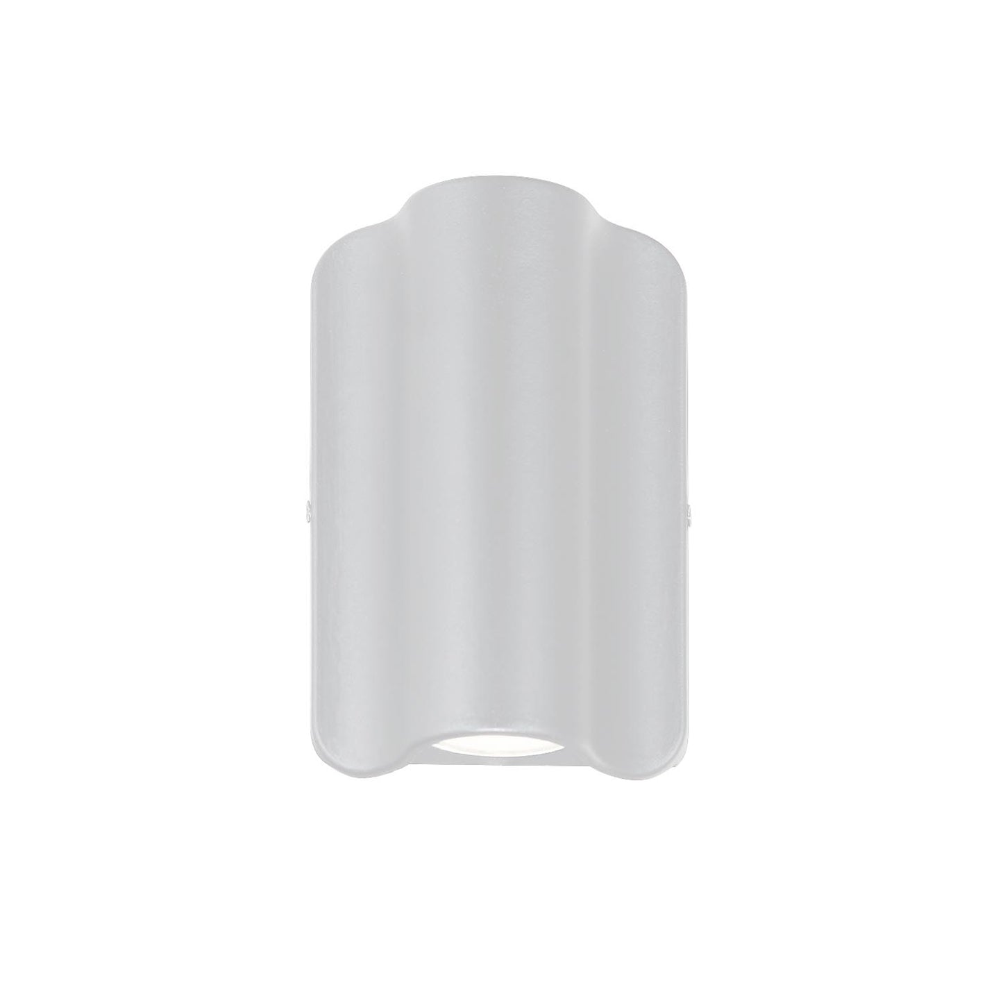 Justice | Cove ADA Large Up & Downlight Outdoor LED Wall Sconce  Matte Wht