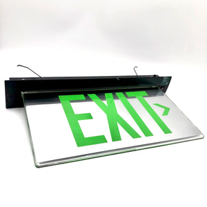 Cooper Lighting | Exit Sign Green Letter Mirror Background Sure-Lites ES Series
