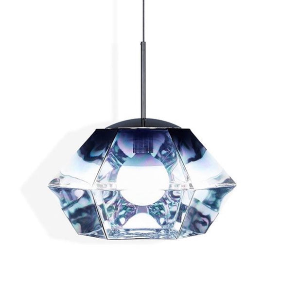 Tom Dixon | Cut Pendant Short in Reflective Smoke