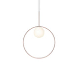 Pablo Designs | Bola Halo Pendant in Rose Gold, Medium