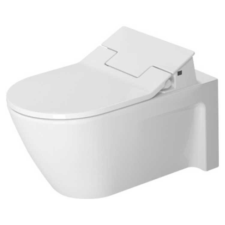 Duravit | Toilet Starck 2 for SensoWash White Elongated 13-5/8 Inch, Less Seat