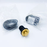Newport Brass | East Linear Air Activated Disposer Switch in Satin Gold