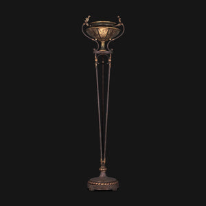 Fine Art Lamps | Villa 1919 75 inch in Line Foot Dimmer 75W 1 Lt Torchiere