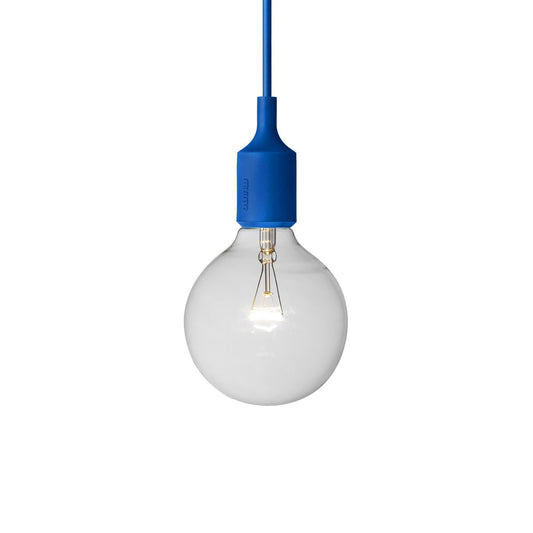 Muuto | E27 Silicone Pendant Light Blue